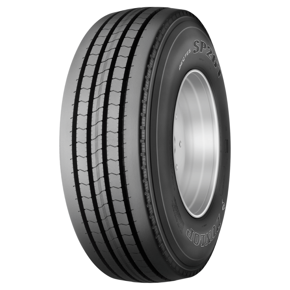 Pneu Dunlop 385/65R22.5 160K SP261 - B2 Pneus - B2 Pneus